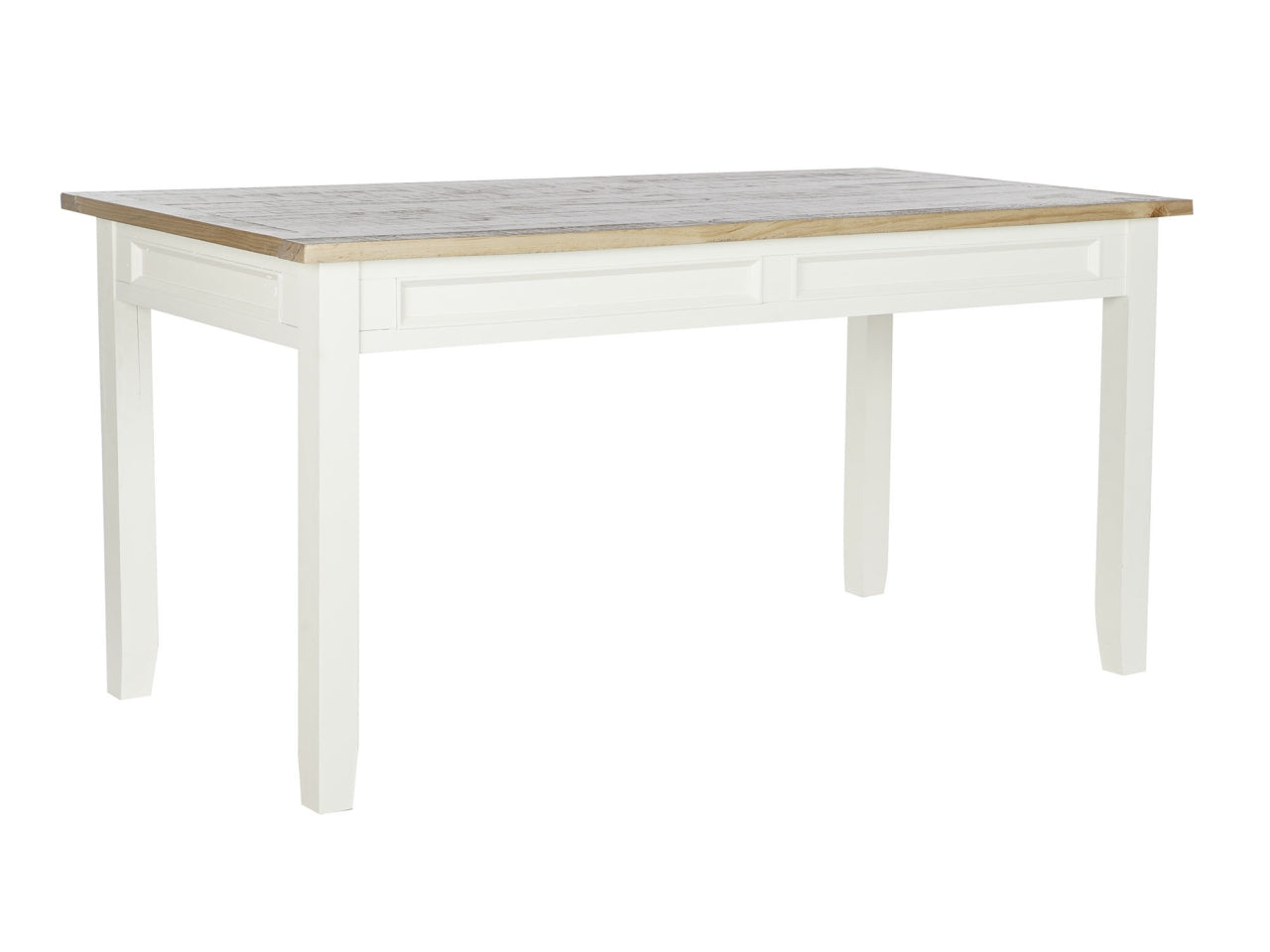 Tavolo in paulownia misura 160x80x79cm colore beige