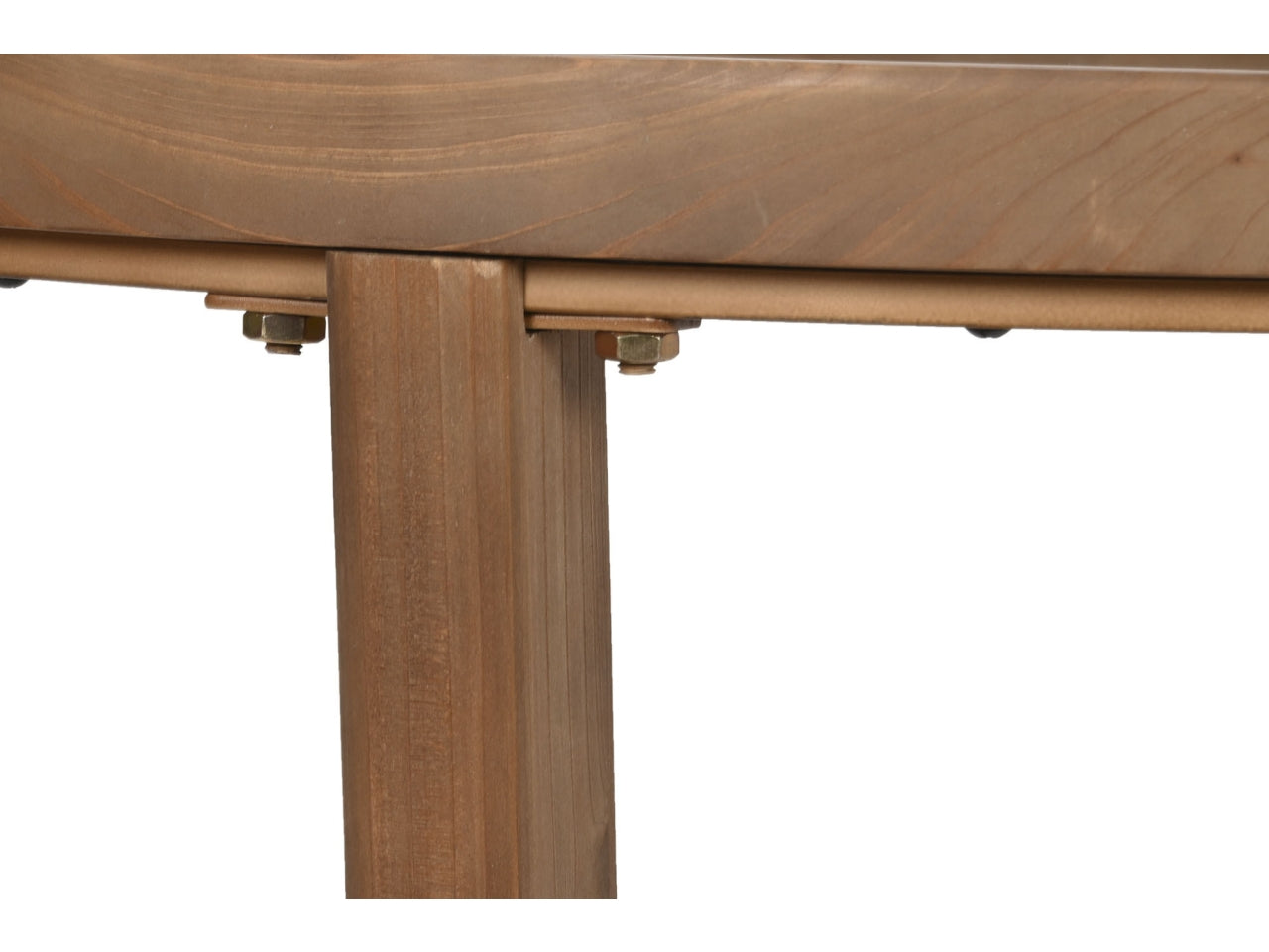 Mesa cafe in abete cristallo misura 100x100x43cm colore naturale