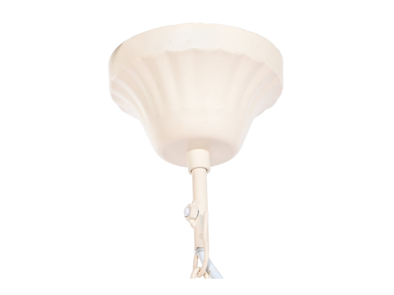 Lampadario da soffitto in legno e metallo misura 36x36x29cm