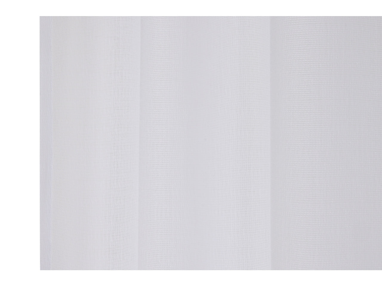 Tenda in poliestere misura 140x260cm con 8 anelli colore bianco