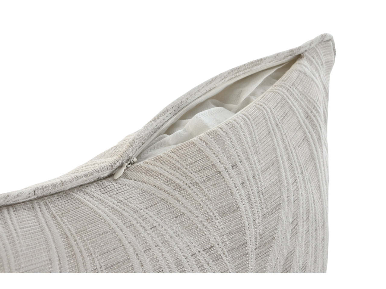 Cuscino in poliestere misura 45x45cm colore beige