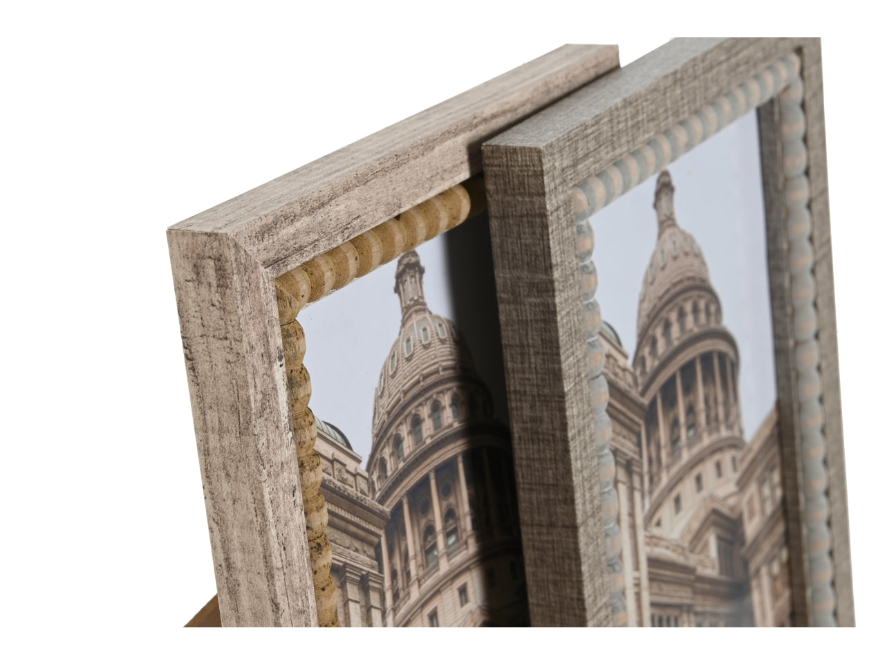 Cornice per foto misura 13x18cm in mdf misura 17,1x1,5x22,1cm in 2 modelli assortiti