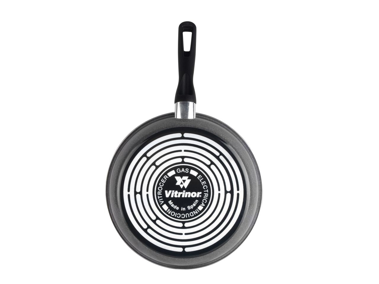 Padella d20xh4cm in acciaio smaltato pietra antiaderente rinforzata a due strati anche per induzione lavabile in lavastoviglie