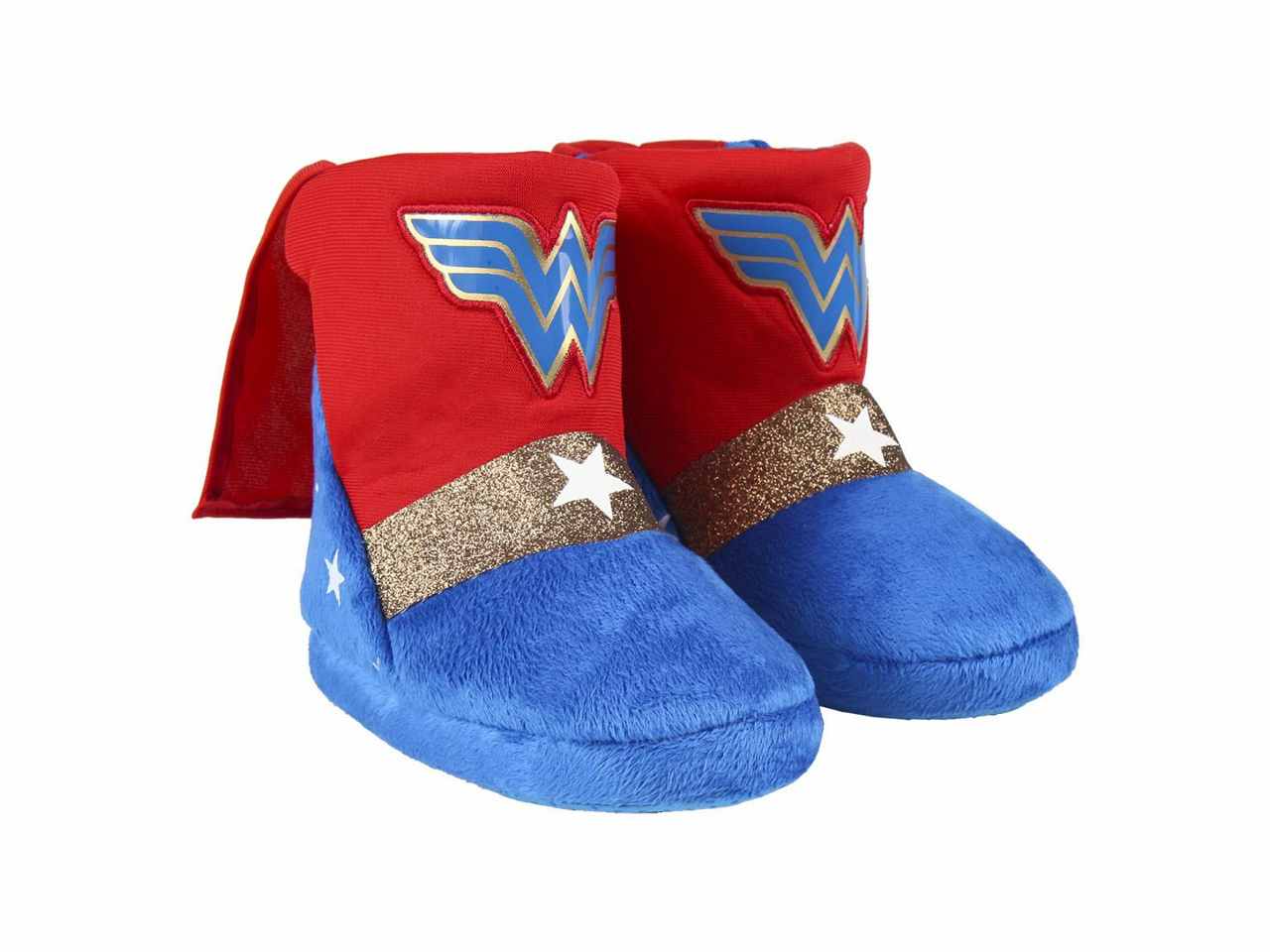 Wonder woman stivaletti da casa taglie assortite dal 26 al 33