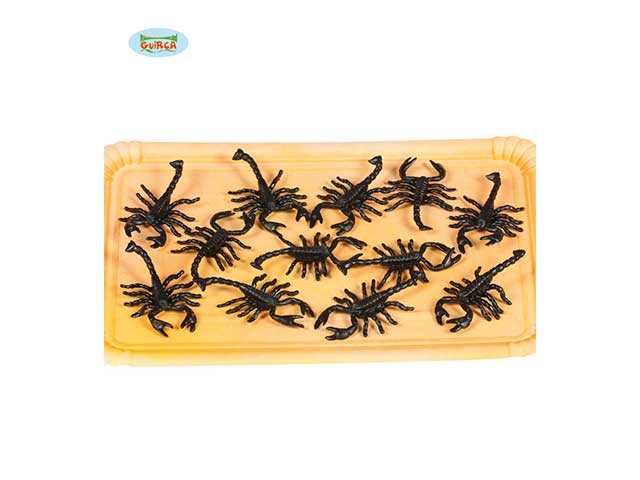 Scorpioni 8cm 12 pezzi 26183