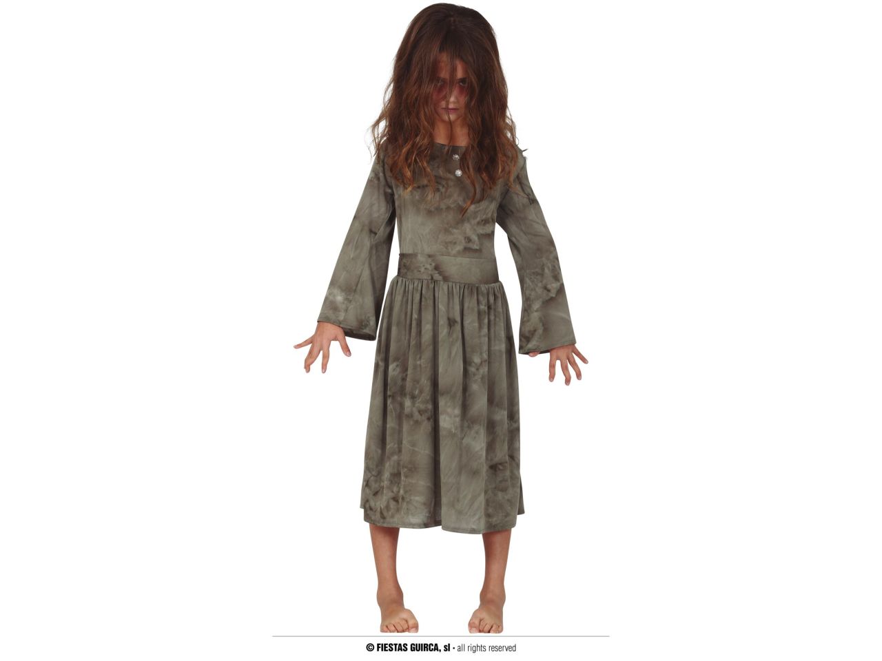 Costume bambina fantasma taglia 10-12 anni
