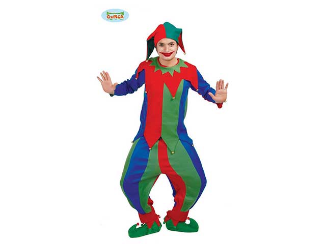 Costume buffone tg.m 84637