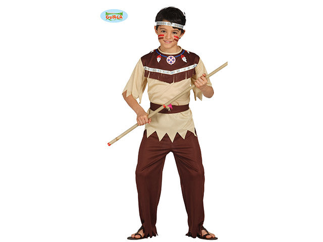 Costume da indiano cherokee da bambino taglia 10-12 anni