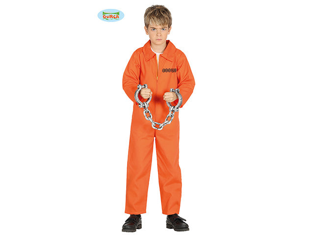 Costume carcerato tg.7-9 anni 87368