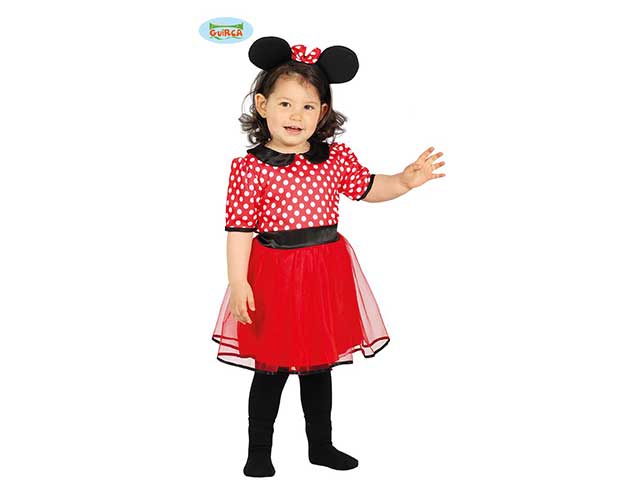 Costume da ratoncita baby taglia 12-18 mesi