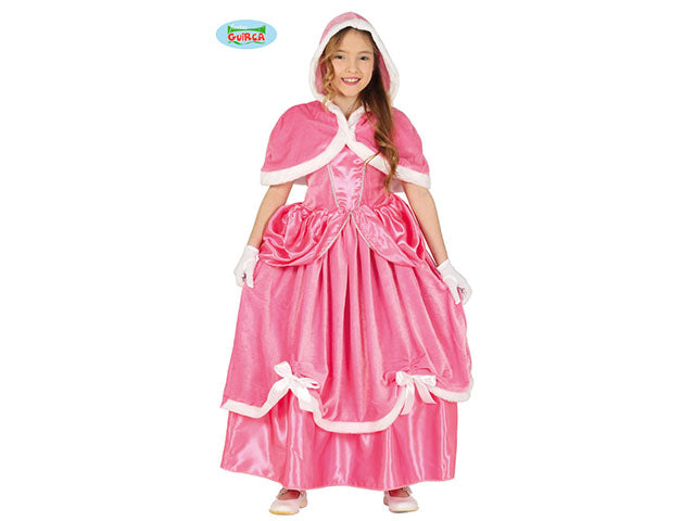Costume da principessa invierno da bambina taglia 7-9 anni