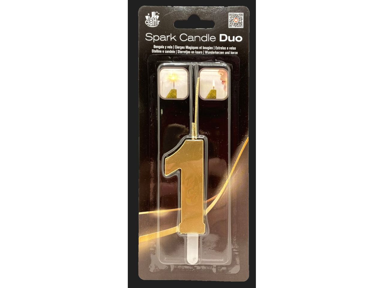 Candela duo scintille n° 1 oro