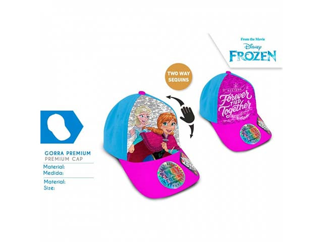 Cappello mare con visiera frozen