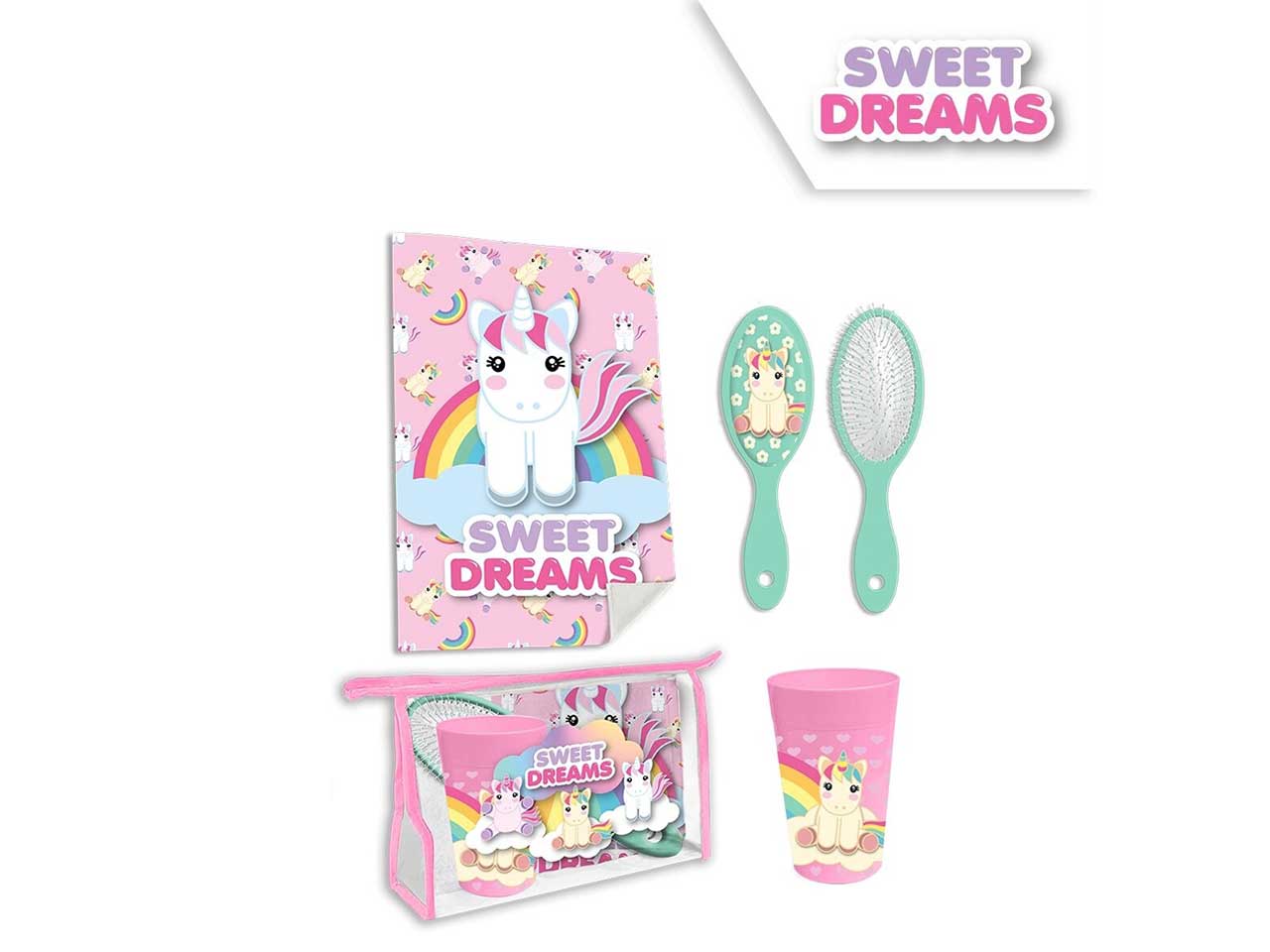 Unicorno beauty da viaggio