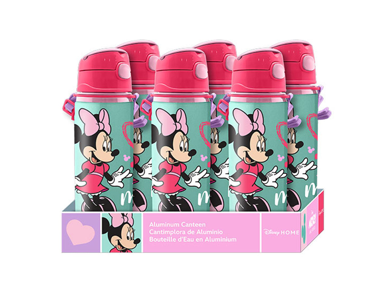 Minnie borraccia in alluminio da 600ml
