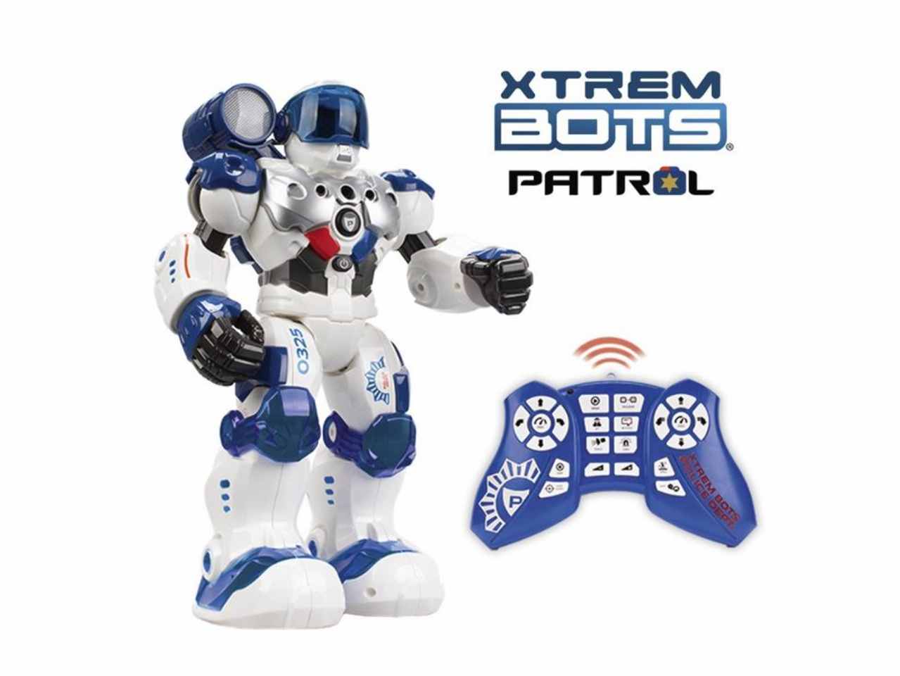 Robot blu rocket patrol bot xtm380972