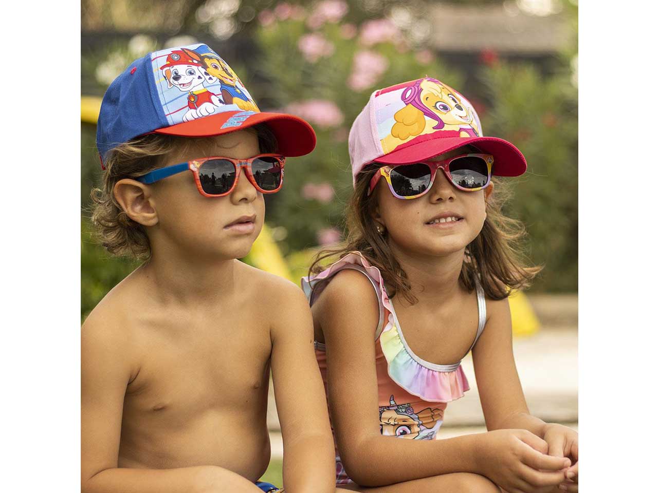 Paw patrol cappello con visiera e occhiali da sole
