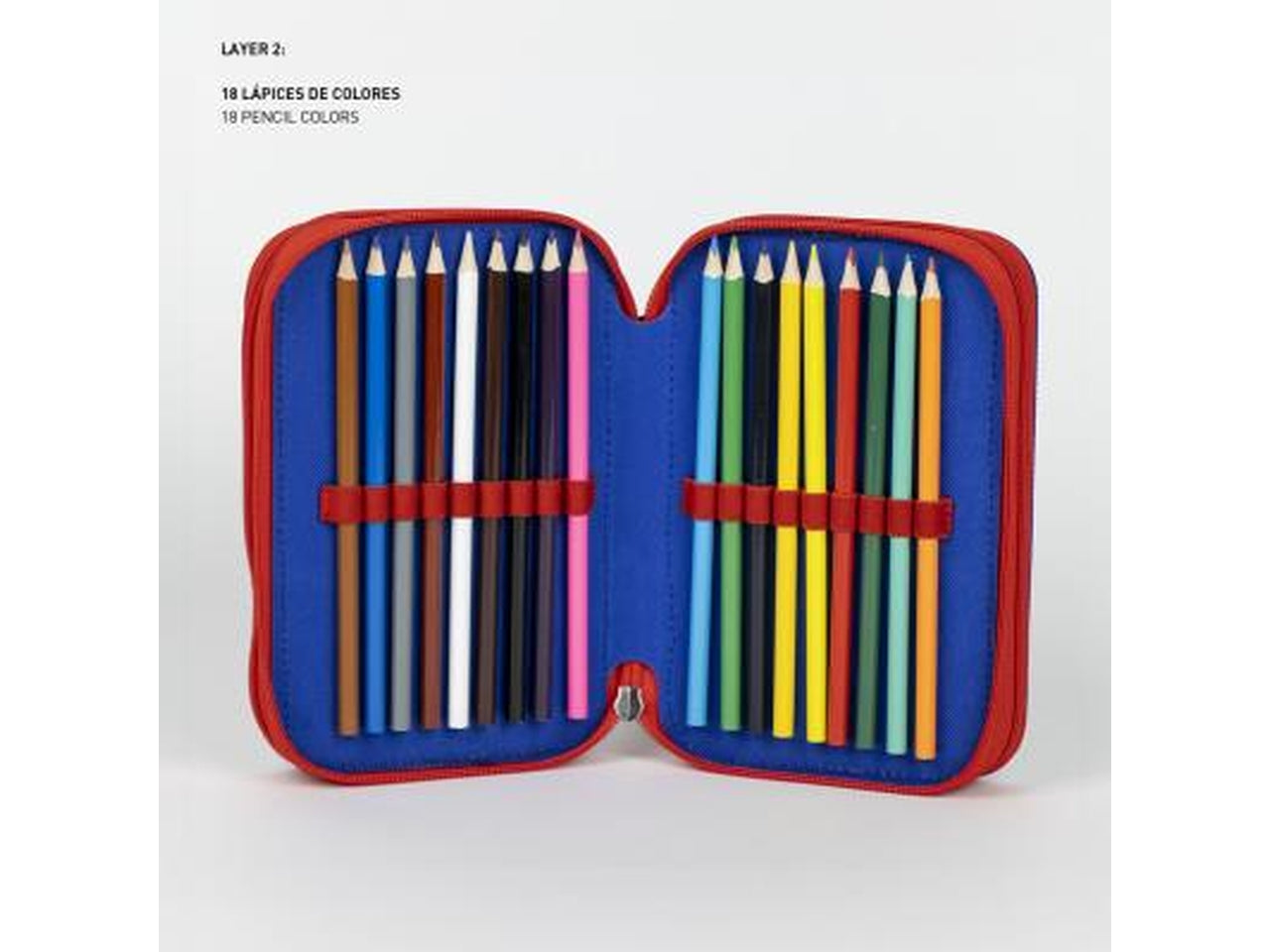 Astuccio Sonic 3 cerniere da bambino 13x7x19,5 cm - Cerdà
