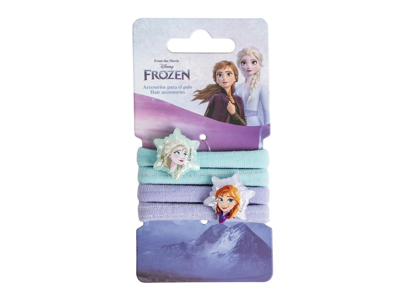 Frozen elastici per capelli set da 4 elastici