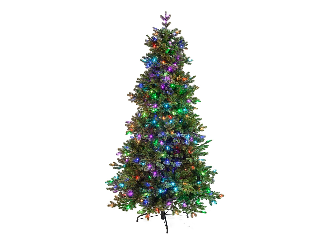 Albero di natale poly king peak bluetooth 240cm d.135cm 4455 punte