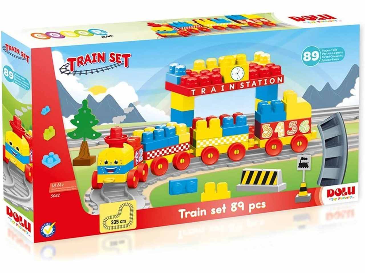 Trenino set 58 pezzi