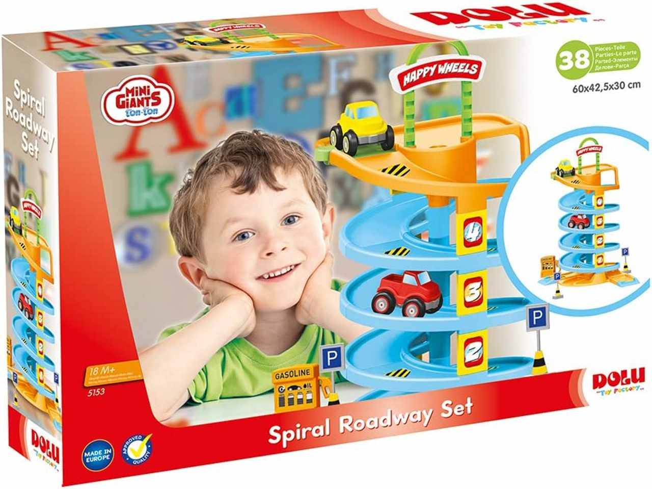 Set pista a spirale