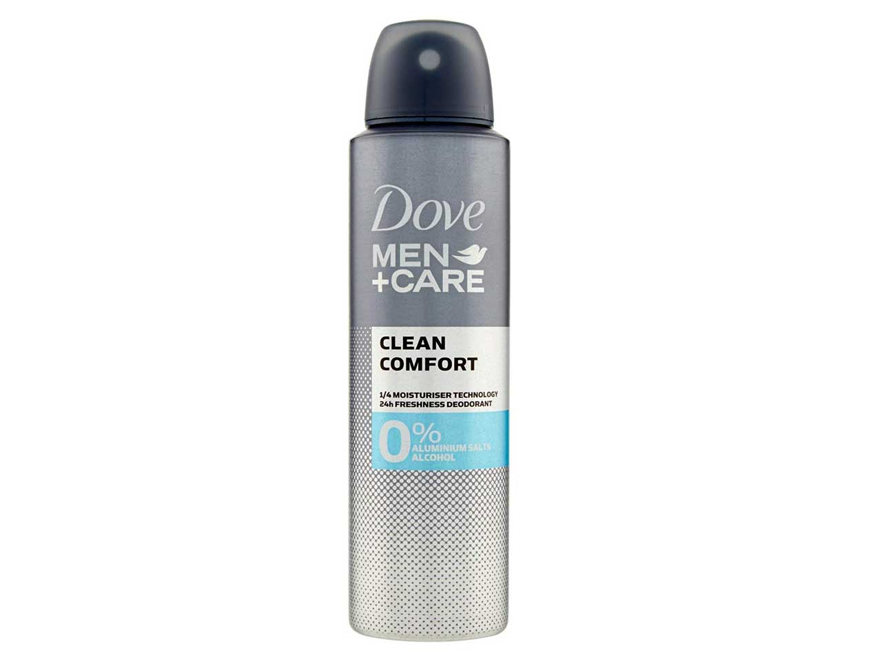 Dove deodorante spray da 150ml cleanconfort 0%sali $