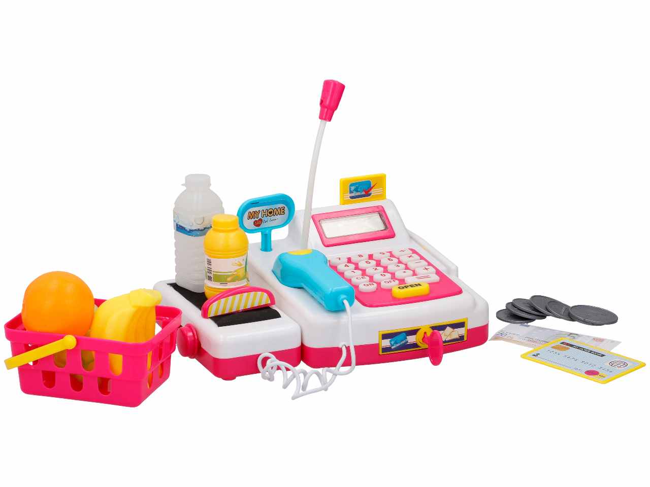 Eddy toys cassa giocattolo 24 pezzi 22x16x20cm