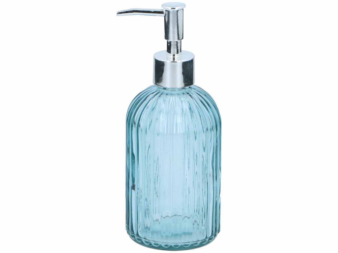 Bath&shower dispenser per sapone in vetro 400ml 19x7x7cm in 3 colori assortiti