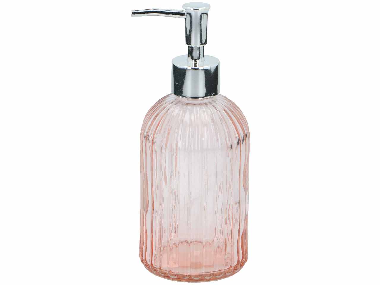 Bath&shower dispenser per sapone in vetro 400ml 19x7x7cm in 3 colori assortiti