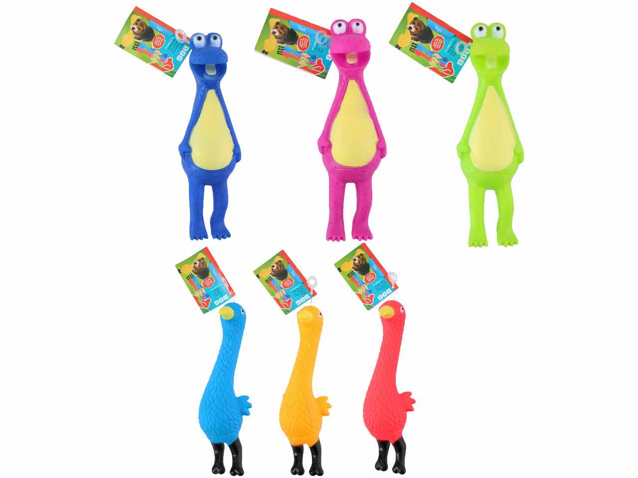Pet toys gioco per cani in vinile 23,5cm in 6 assortimenti