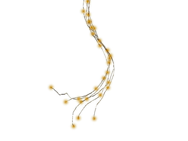 Ramo 100cm 160 micro led bianco freddo uso esterno 496991