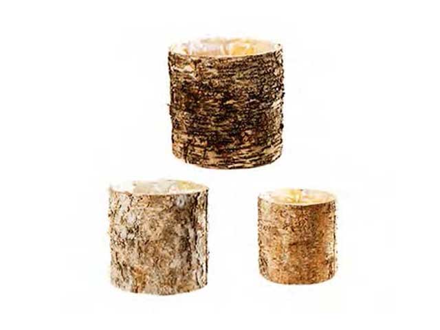L.betulla vaso 3 pezzi 354638