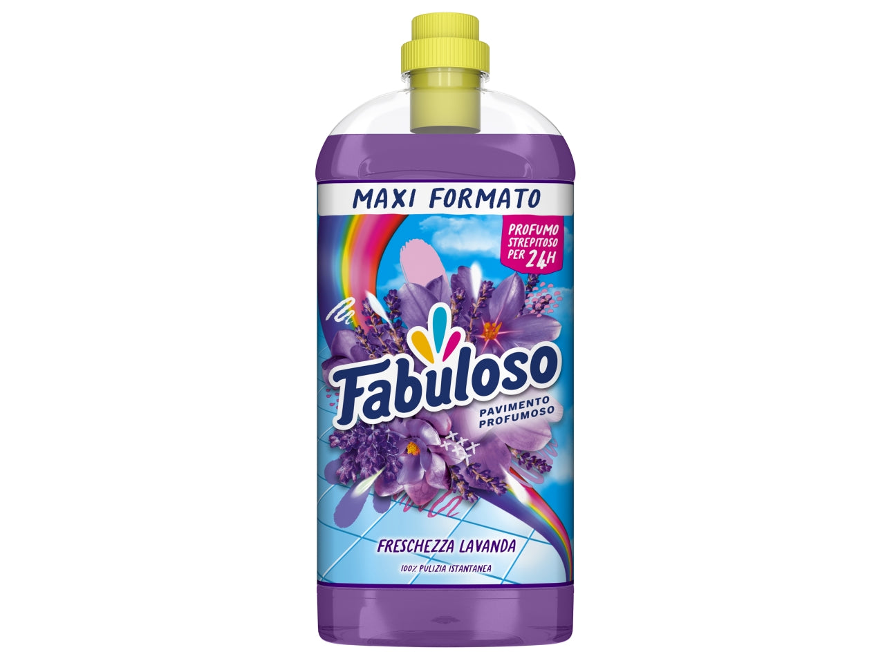 Fabuloso detergente per pavimenti freschezza lavanda 1,250lt$