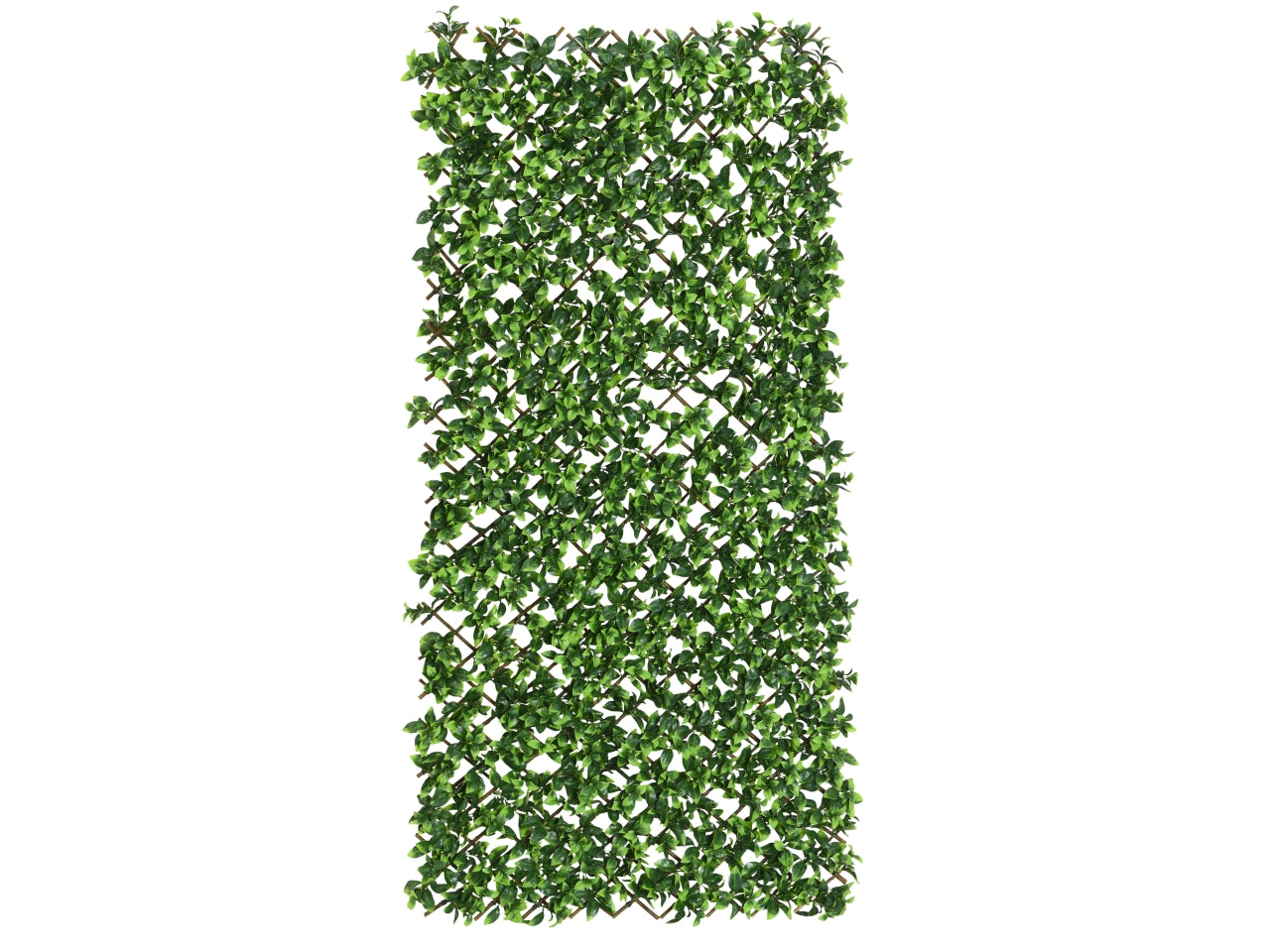 Pannello per recinzione verticale verde con edera, estensibile - 90x8xh.180cm - Kaemingk