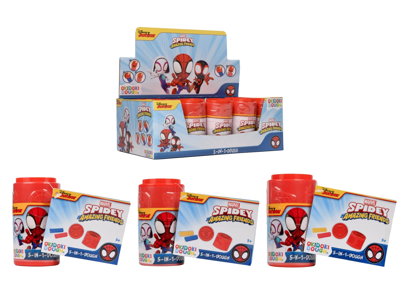 Plastilina 5 in 1 di spidey