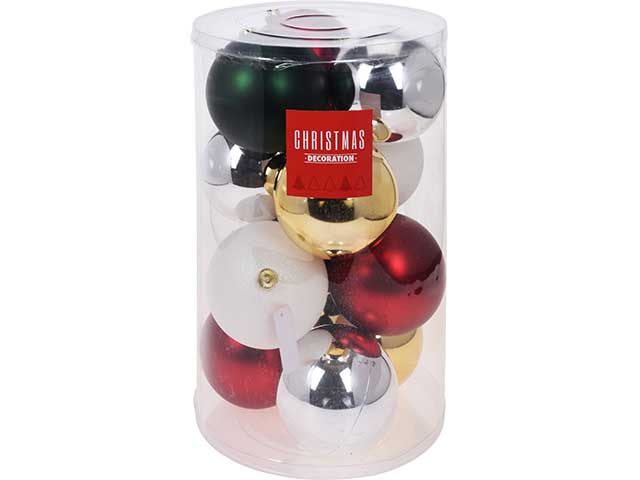 Palline natalizie assortiti diametro 15cm
