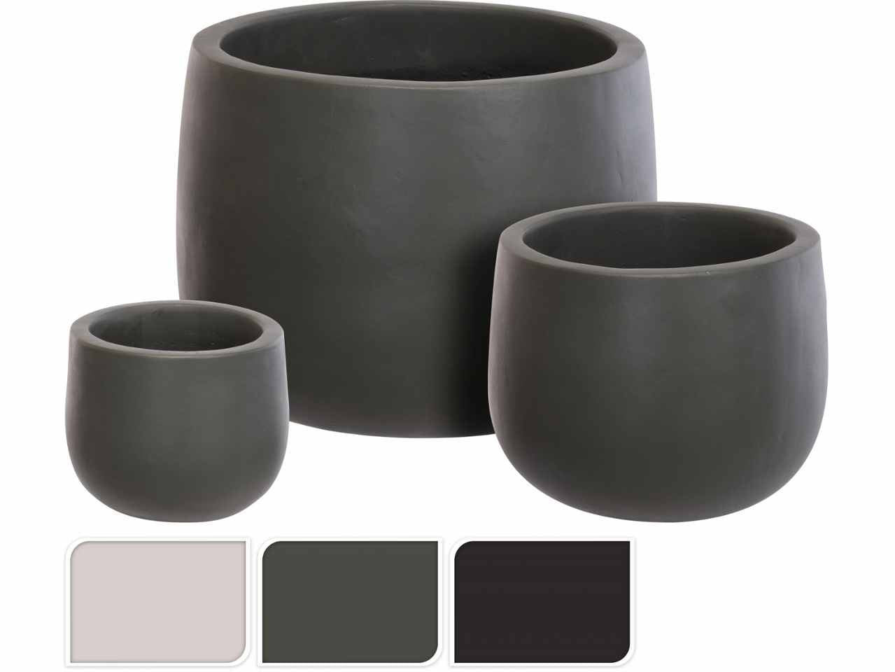 3 vasi ceramica 33/24/16 3ass vt4100310