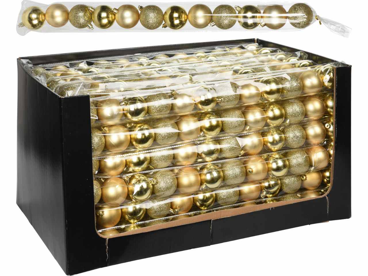 Sfera 12pezzi 50mm oro