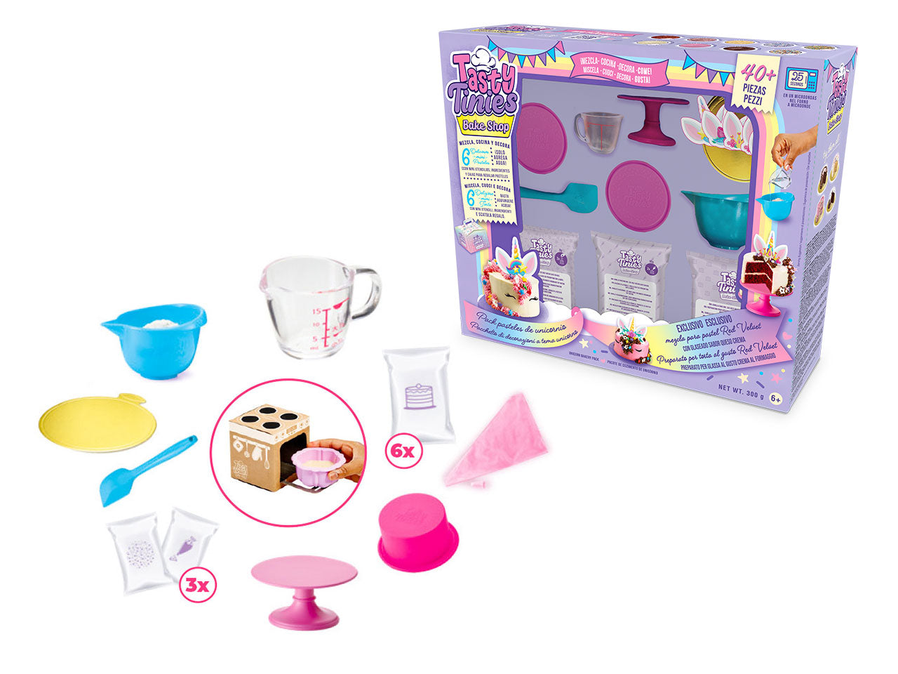 Tasty tinies unicorn bakery pack