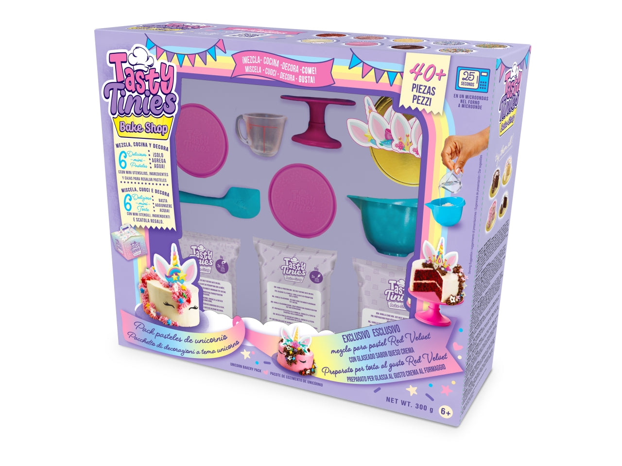 Tasty tinies unicorn bakery pack