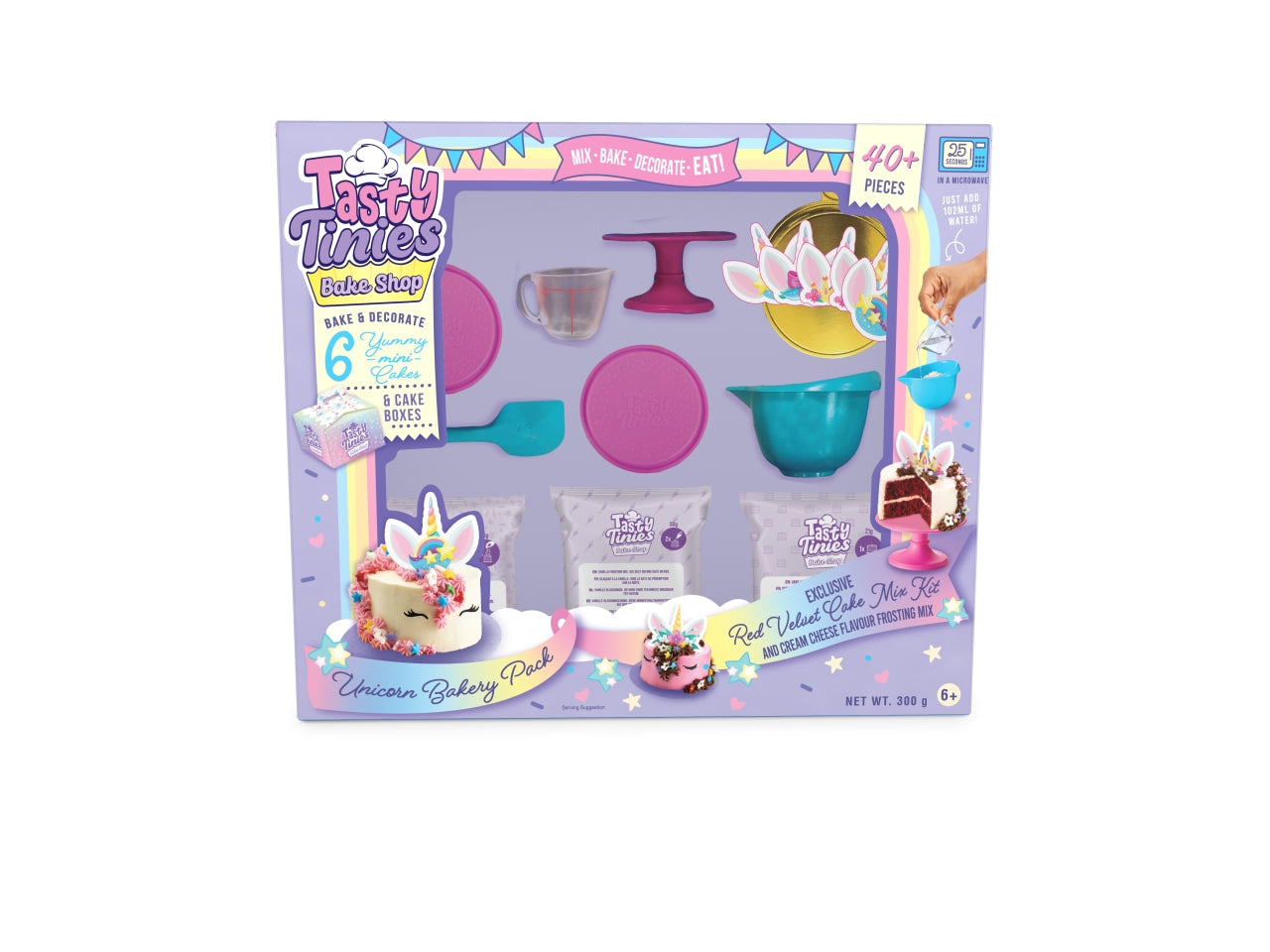 Tasty tinies unicorn bakery pack