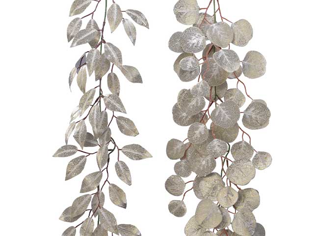 Ghirlanda 150cm champagne con glit.220522