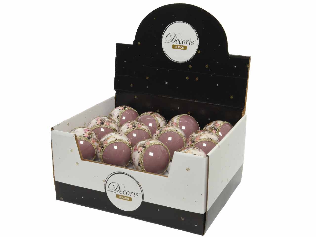 Sfera lucida d.8cm nei colori oro, rosa e champagne