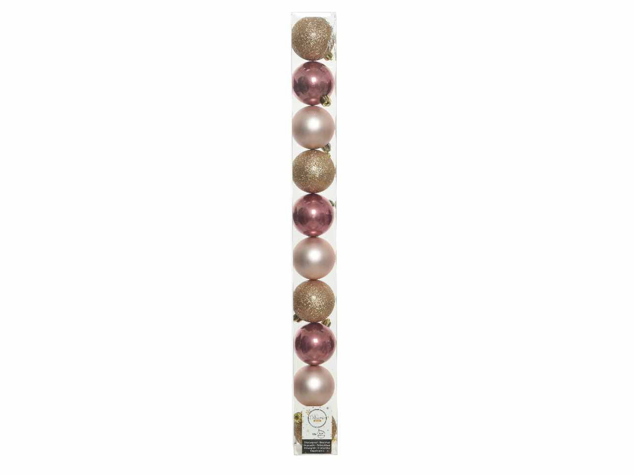 Sfera d.6cm 10 pezzi colori assortiti