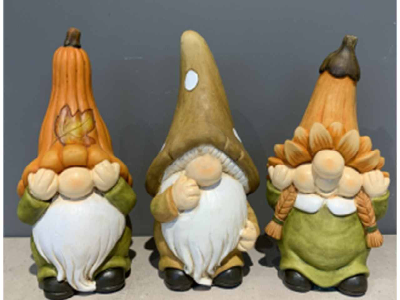 Gnomo in terracotta 12x22cm