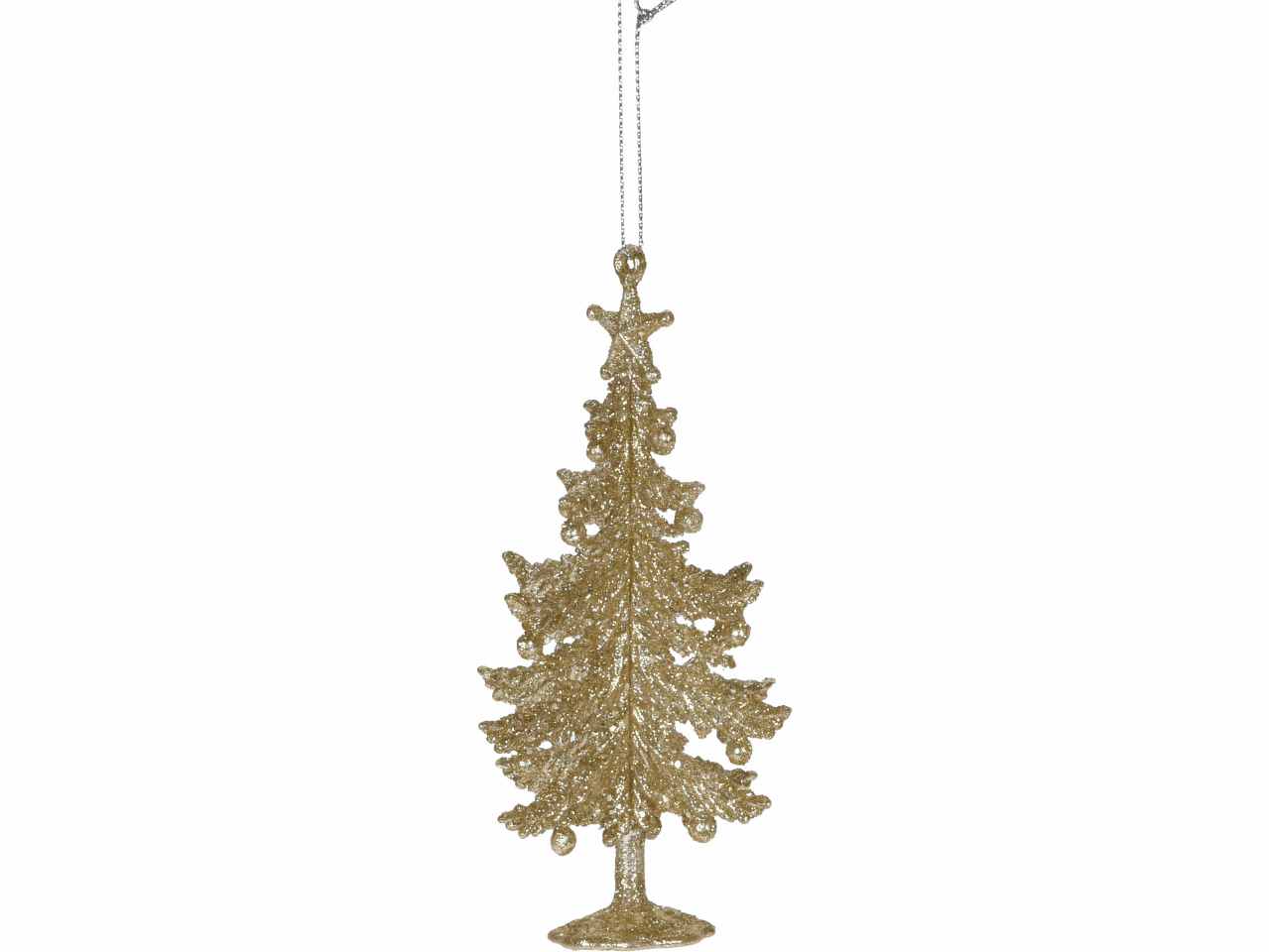 Pendente albero oro 13cm