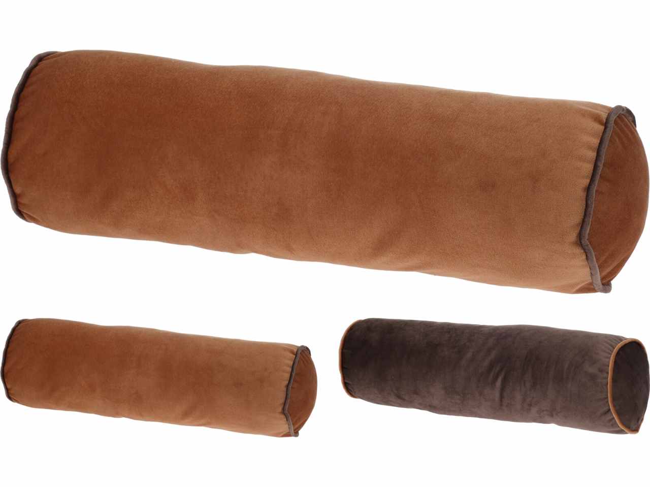 Cuscino 50x10cm marrone