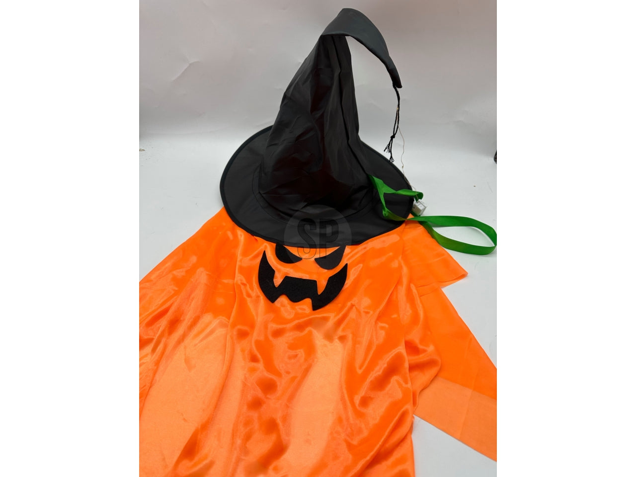 Decorazione zucca pensile con led 90cm