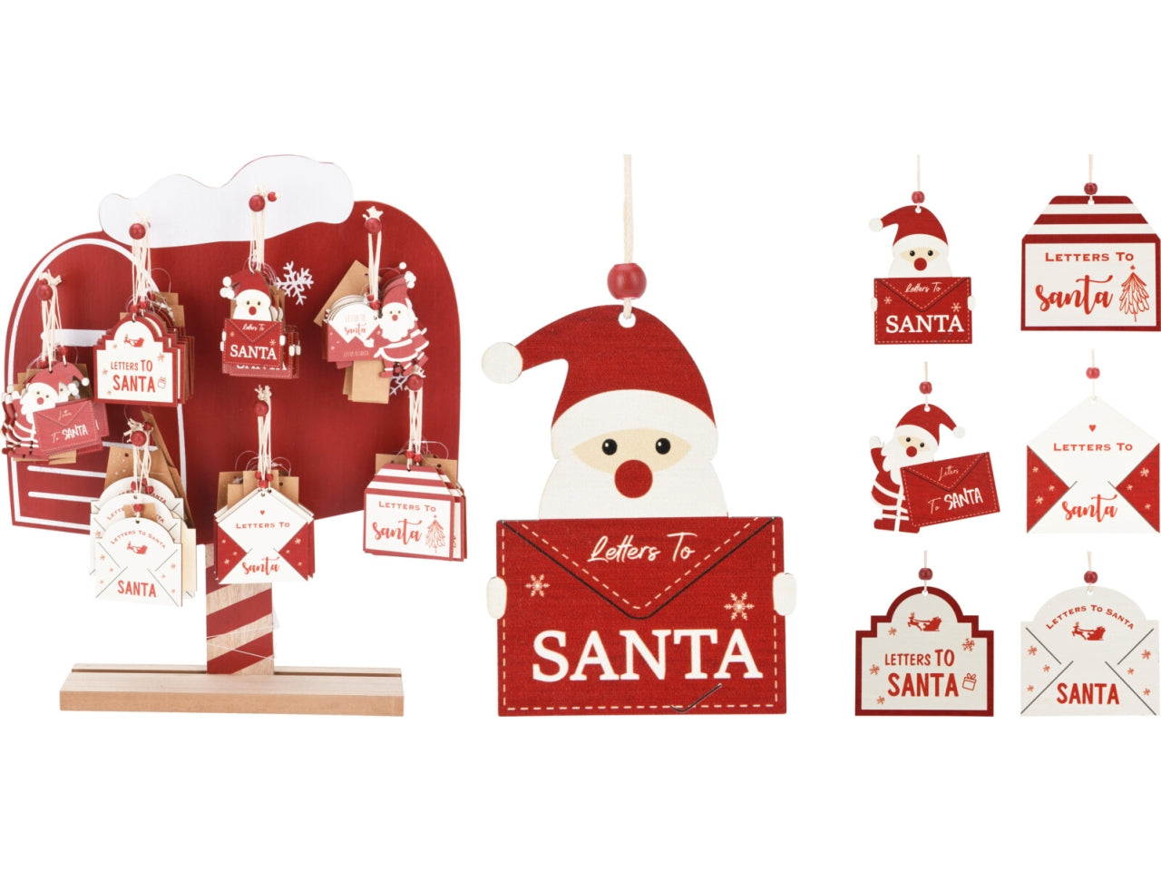 Pendenti natalizi con 56 soggetti assortiti